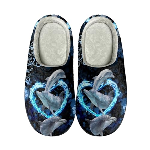 DISNIMO Dachshund Slippers for and Men, Non-Slip Bedroom Slippers Soft Comfy House Home Slippers for Indoor and Outdoor