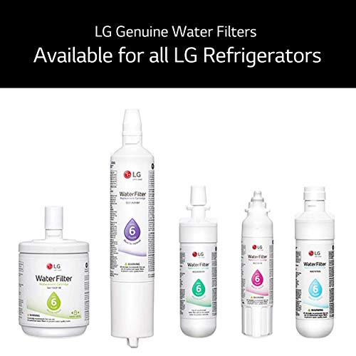 LG LT800P- 6 Month / 200 Gallon Capacity Replacement Refrigerator Water Filter (NSF42 and NSF53) ADQ73613401, ADQ73613408, or ADQ75795104 , White