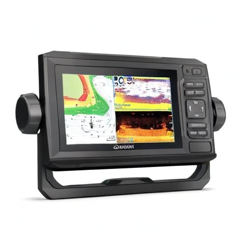 Garmin ECHOMAP UHD 63cv, Keyed Chartplotter with U.S. LakeVü g3 and GT24UHD-TM transducer