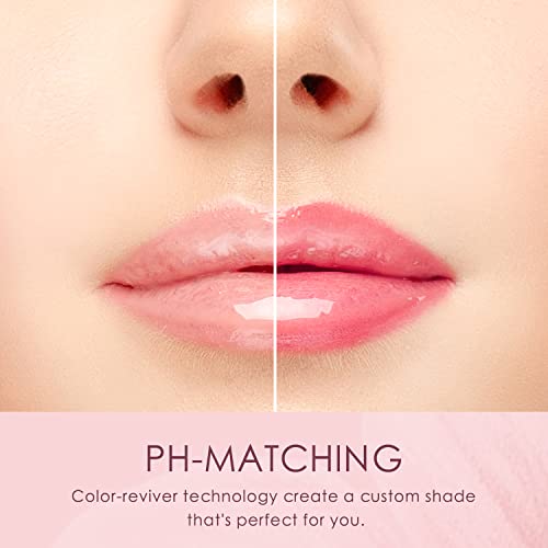 CATKIN Lip Balm Color Tinted Changing Lipstick Ultra Hydrating Lip Moistrurizer Chapstick with Vitamin E Nourishing For Cracked & Dry Lips 0.12 oz C06 CAMELLIA