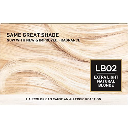 L'Oreal Paris Superior Preference Fade-Defying + Shine Permanent Hair Color, LB02 Extra Light Natural Blonde, Pack of 1, Hair Dye