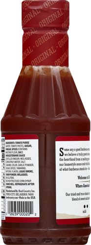 Head Country Bar-B-Q Sauce, Original Flavor, 20 oz