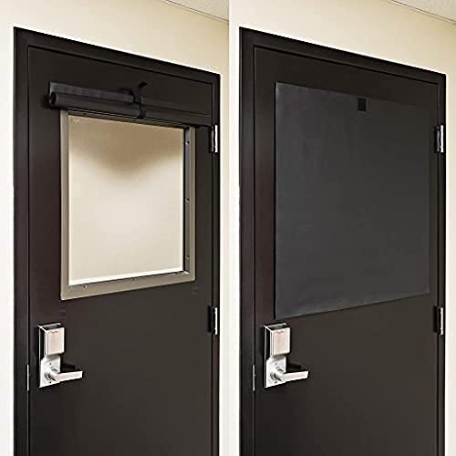ALP® Lockdown Shades for Classroom Windows and Doors. Next Generation Vinyl Fabric. Patented, Easy to Clean Room Darkening Shades. FR-Rated. Custom Sizing Available Made in USA (8" x 36")