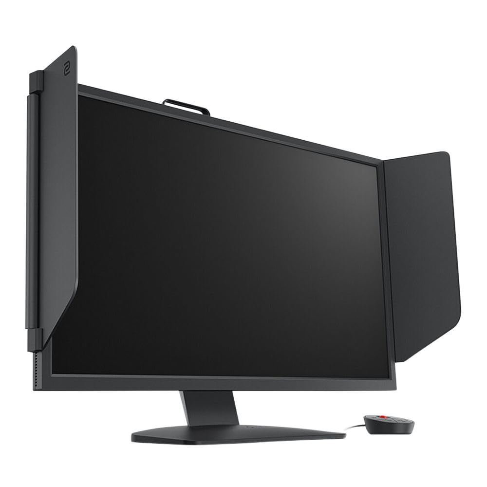 BenQ Zowie XL2566K 24.5 Fast TN in 360Hz Gaming Monitor | Motion Clarity DyAc⁺ | 1080p | XL Setting to Share | Custom Quick Menu | S Switch | Shield | Smaller Base | Adjustable Height & Tilt, Black