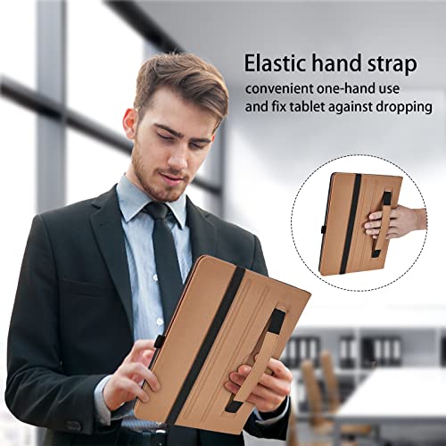 Case for iPad Mini 5 2019 (5th Generation 7.9-inch), iPad Mini 4 3 2 Tablet Case with Hand Strap Large Pocket Premiun PU Leather Auto Wake/Sleep Smart Cover, Black