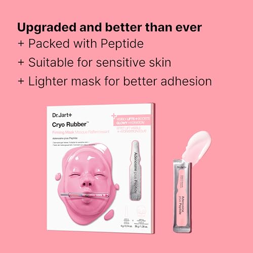 Dr.Jart+ Cryo Rubber Firming and Cooling Korean Face Mask with Adenosine and Peptides | Korean Skin Care