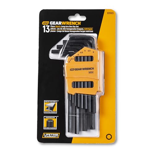 GEARWRENCH 9 Piece Torx Long Arm Hex Key Set - 83522