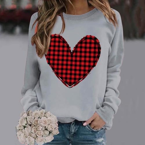 YSJZBS Valentine Sweatshirts for Women,Amazon Refund Credit Balance on My Account,Womens Valentine Shirts Long Sleeve,Amazon Haul Clearance Under 20 Items,My Recent Orders Place,Order by Phone