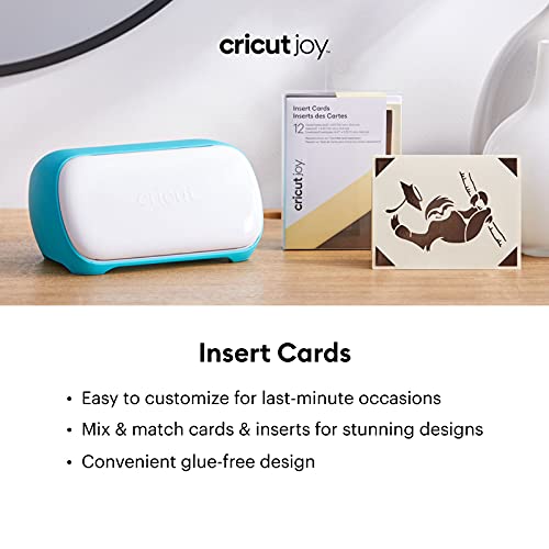 Cricut Joy Insert Cards - DIY greeting card for Baby Shower, Birthday, and Wedding - Mesa Sampler, 12 ct