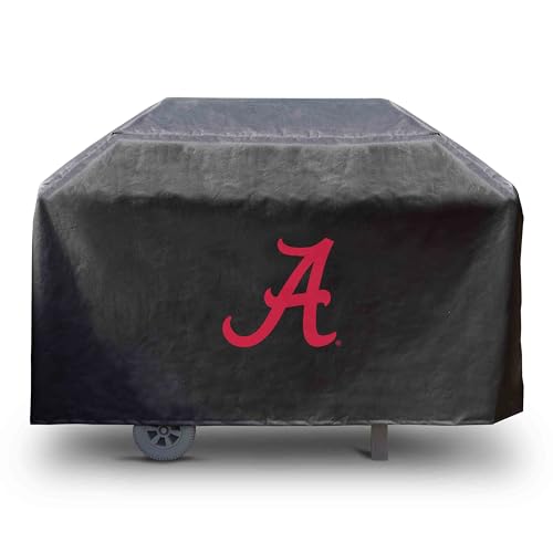 FANMATS 41207 University of Oklahoma Rectangular Grill Cover - Fits 3 and 4 Burner Grills - 68in x 21in x 35in