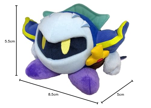 Little Buddy 1402 Kirby Adventure All Star Collection Meta Knight Plush, 5.5"