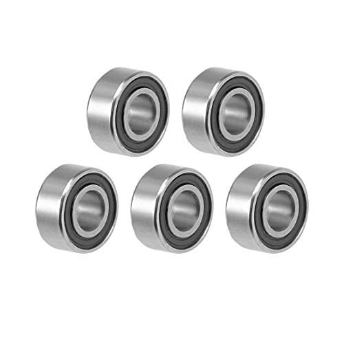 uxcell 683-2RS Deep Groove Ball Bearing 3x7x3mm Double Sealed ABEC-3 Bearings 5-Pack