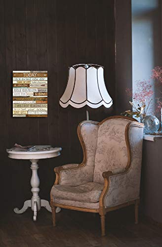 Brown Canvas 1Wall-Decor - Motivational Wall Art for Office - Inspirational Wall Art Decor Ready to Hang Size 12" x 16"