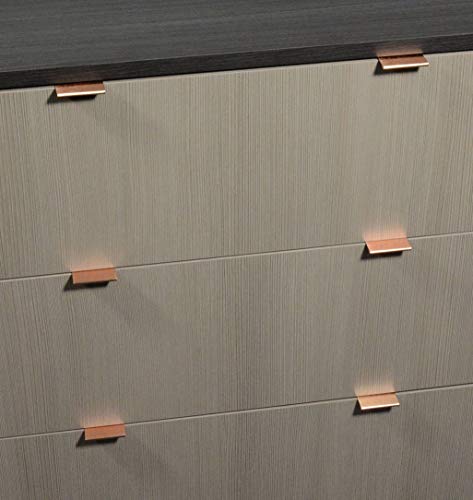#3154-2 in. CKP Brand Edge Pull, Brushed Rose Gold