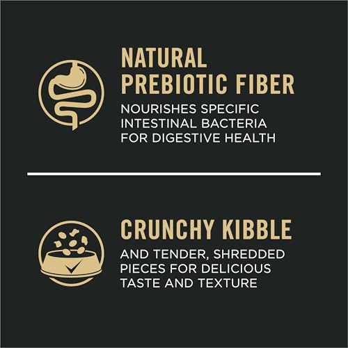 Purina Pro Plan Senior Dog Food With Probiotics for Dogs, Shredded Blend Chicken & Rice Formula - 6 lb. Bag