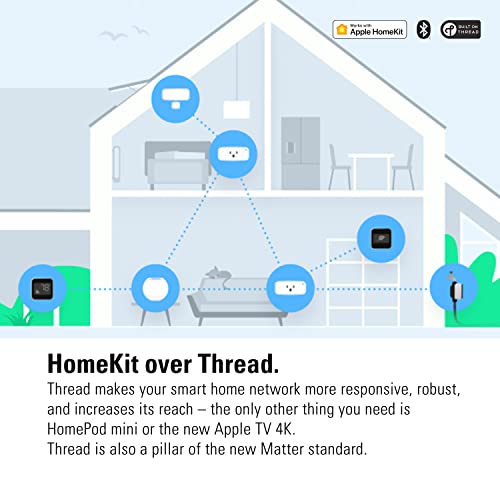 Eve Room - Indoor air Quality Sensor to Monitor air Quality (VOC), Temperature & Humidity, Apple HomeKit Technology, Bluetooth and Thread