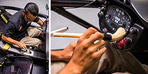 Chemical Guys Acc_S90 Boar’s Hair Detailing Brush