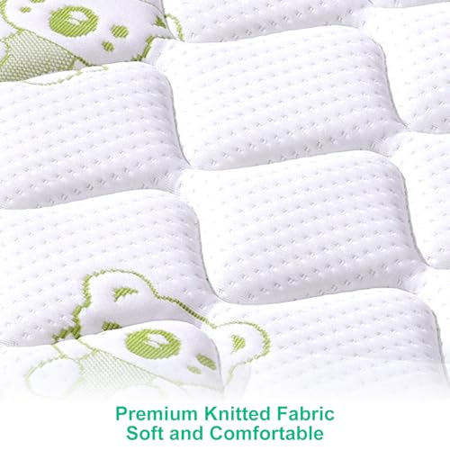 Letmxiu Premium 5" Crib Mattress and Toddler Mattress, Dual-Sided and Firm Toddler Bed Mattress, Hypoallergenic Toddler Mattress for Toddler Bed, Non-Toxic Fits Standard Crib and Toddler Bed