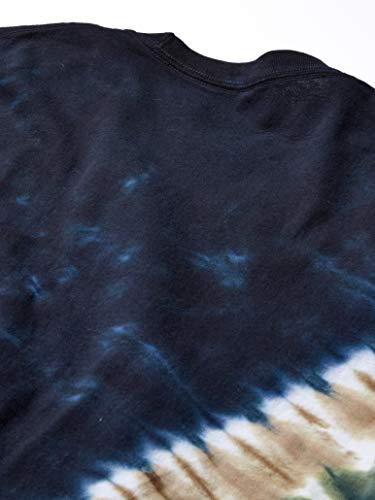 Liquid Blue Unisex Adult Pink Floyd Breathe Short Sleeve T-Shirt, Tie Dye, Medium US