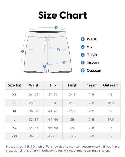 maamgic Swim Trunks Men 2 in 1 Mens Bathing Suit 7 Inch Quick Dry Mens Swimming Trunks with Zipper Pockets