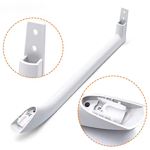 5304486359 Refrigerator Door Handle 16 3/4" Replace 5304506469 5304504507 5304497105 AP6036330 242059504 Freezer Side FFTR1814QW4A FFTR1821QW0 FFTR1821QW1 FFTR1814QW3 LFTR1814LWK by Romalon