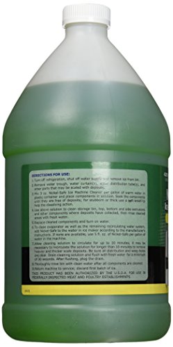 Nu-Calgon Inc 428708 Ice Machine Cleaner-1 gallon, Green, 128 Fl Oz (Pack of 1)