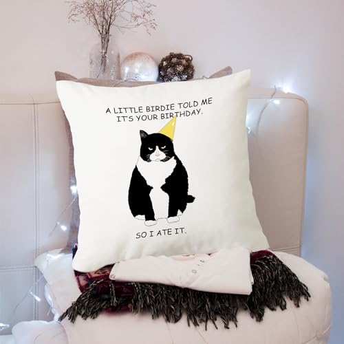 NATSUNO Dog Pillow Cover,Just a Girl Who Loves Dogs,Dog Decor,Dog Throw Pillow Covers 18x18,Dog Decor Pillow Cover,Gifts for Dog Lover,Reserved for The Dog Pillow,Dog Pillows