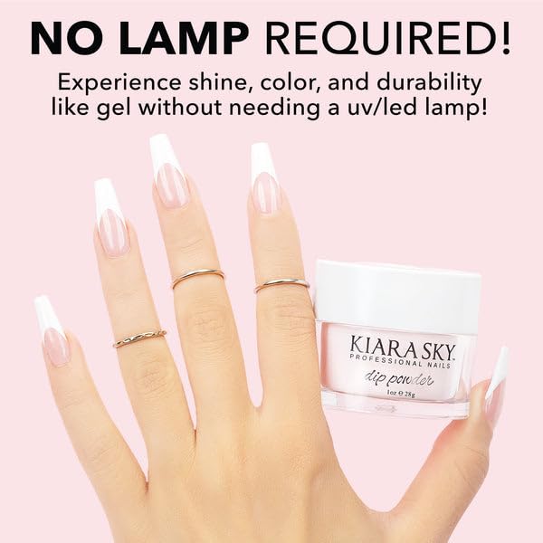 KIARA SKY Professional - Dip Manicure Nail Liquid Essentials - Long Lasting Nail Gels - Beauty Essentials Nail Design for Nail Art - Dip Liquids for Dip Manicure 0.5 fl oz, Base