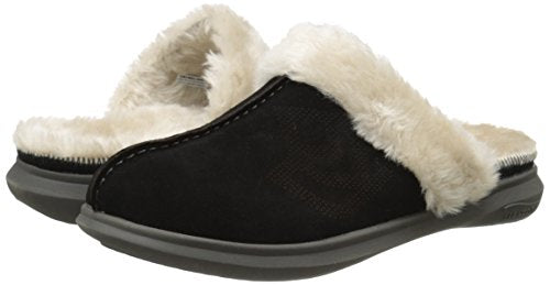 Spenco Women's Supreme Slide Slipper, Charcoal, 9