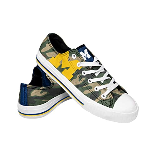 FOCO Texas Tech Womens Camo Low Top Canvas Shoe, Size 7