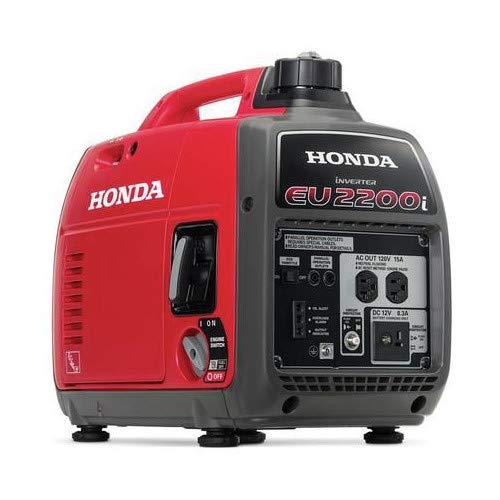 Honda 664240 EU2200i 2200 Watt Portable Inverter Generator with Co-Minder