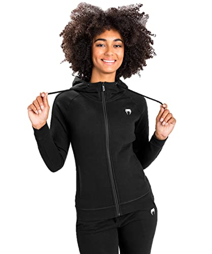 Venum womens Venum Essential Hoody Hooded Sweatshirt, Black, X-Small