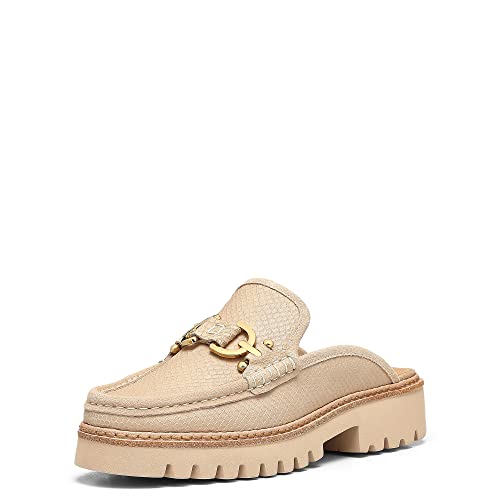 Donald Pliner Women's Hampton Mule, Sand, 5