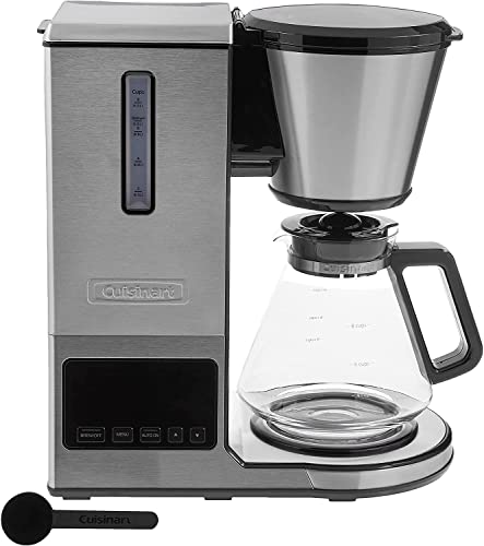 Cuisinart PurePrecision 8 Cup Pour-Over Coffee Brewer Gold Tone Coffee Filter