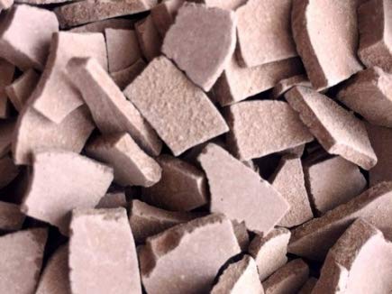 RED Edible Clay Chunks (lump) Natural for Eating (Food), 4 oz (110 g)