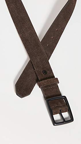 rag & bone Men's Rugged Belt, Brown, 30