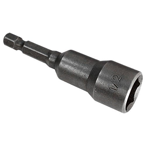 HTS 122N2 1/2" Impact Ready Magnetic Nut Setter Bit, 2.5" Long