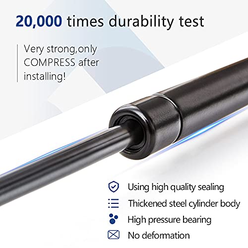 ARANA Hood Struts for Toyota Camry 2007-2011, 6333 Front Hood Lift Support Gas Shocks for 2007-2011 Toyota Camry Base/CE/Hybrid/LE/SE/XLE, Set of 2