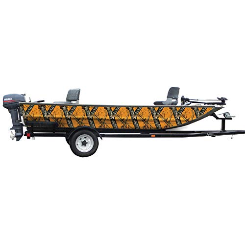 Mossy Oak Graphics Winter Camo Boat Wrap Kit - Easy to Install Vinyl Wrap with Matte Finish - 24" x 25' Kit