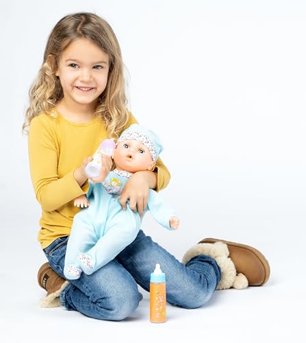 Exquisite Buggy My Sweet Baby Disappearing Magic Bottles - Includes 1 Milk, 1 Juice Bottle with Pacifier for Baby Doll (Colorful)