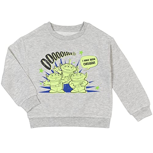 Disney Pixar Toy Story Alien Toddler Boys Pullover Sweatshirt Gray 2T