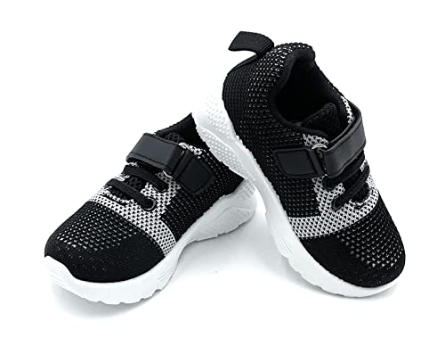 Bless Children Baby Toddlers Boy's Girl's Breathable Fashion Sneakers Walking Running Shoes,Grey1902.Size 5