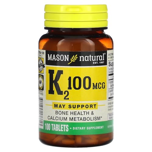 MASON NATURAL Vitamin K2 100 mcg