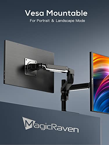 MAGICRAVEN 18.5 Inch Portable Monitor, 1080P 100HZ IPS Laptop Monitor, Large Gaming Display Second Screen with Speakers & Smart Cover, Portable Monitor Extender for PC Phone PS5 Xbox Switch