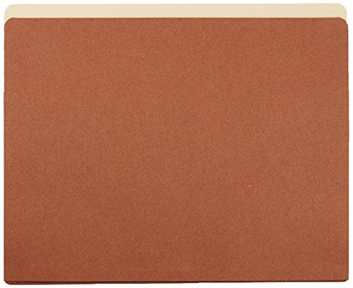 Amazon Basics Expanding File Pocket Folder Organizer, Letter Size, 3.5-Inch Expansion, 25-Pack, 9.5 x 11.75 Inches, Brown