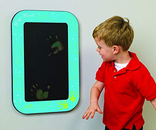 Playscapes Magic Hands Panel, Heat Sensitive Color-Changing Wall Activity, Preschool Interactive, 22" x 1.25" x 15" (20-MGC-009)