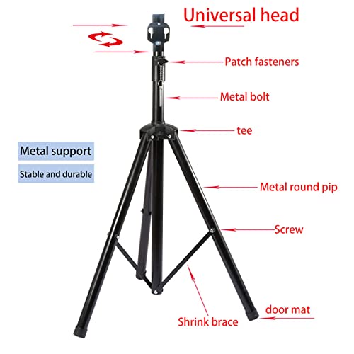 Hologram Fan Stand with Multi-Function Base, Height 39.4 to 69 Inch, 150 Pounds Load-Bearing for A Variety of Hologram Fans