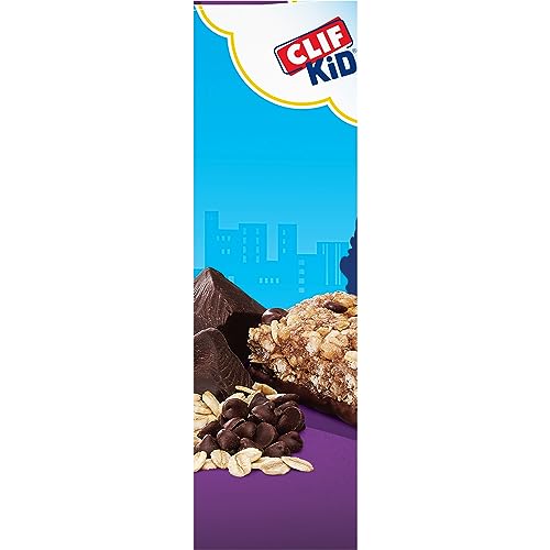 CLIF Kid Zbar Protein - Chocolate Chip - Crispy Whole Grain Snack Bars - Made with Organic Oats - Non-GMO - 5g Protein - 1.27 oz. (5 Pack)