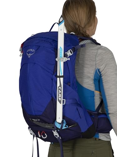 Osprey Sirrus 24L Women's Hiking Backpack, Elderberry Purple/Chiru Tan
