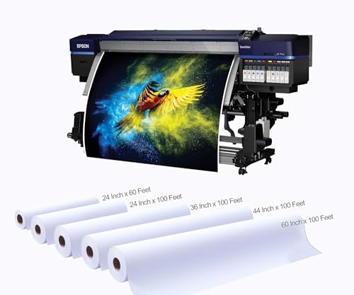 Premium Cotton Matte Canvas Roll, Quick Dry, Wide Format Inkjet Printer Compatible, Perfect for Fine Art, Photography, Giclée Printing, Archival Quality Prints. (44'' x 66' 420gsm Poly-Cotton 2Rolls)